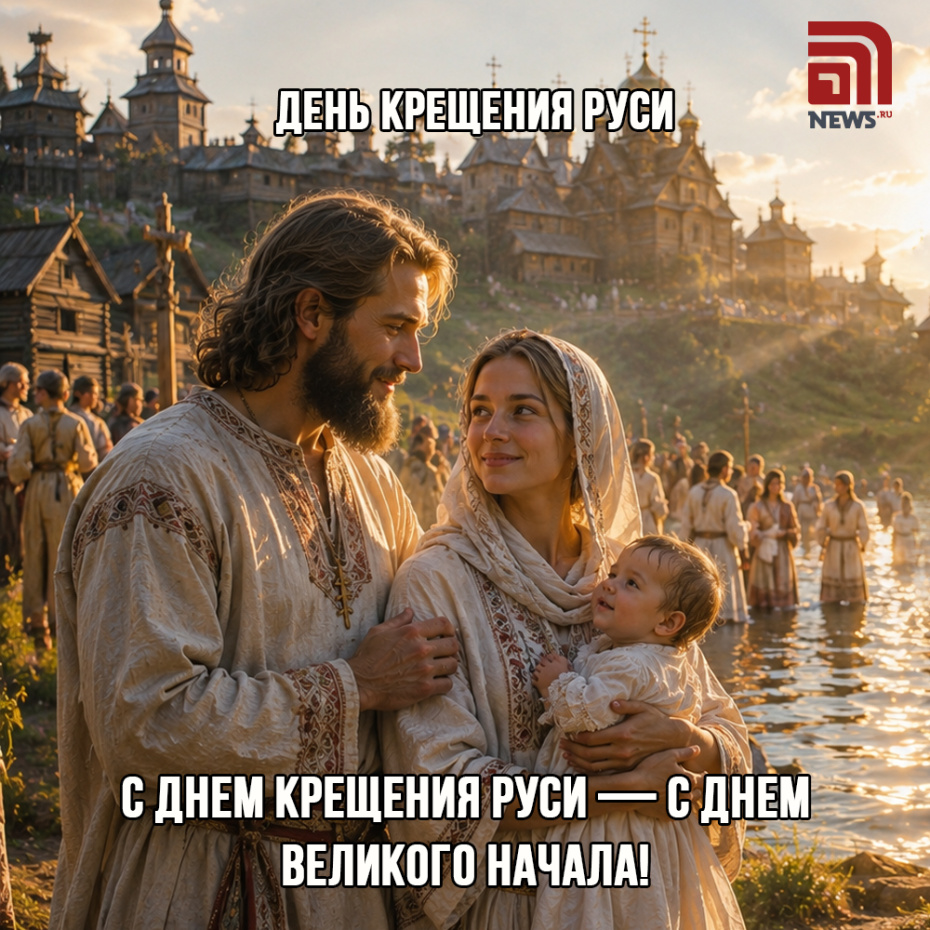 Бесплатные поздравления на День Крещения Руси в МАКСе