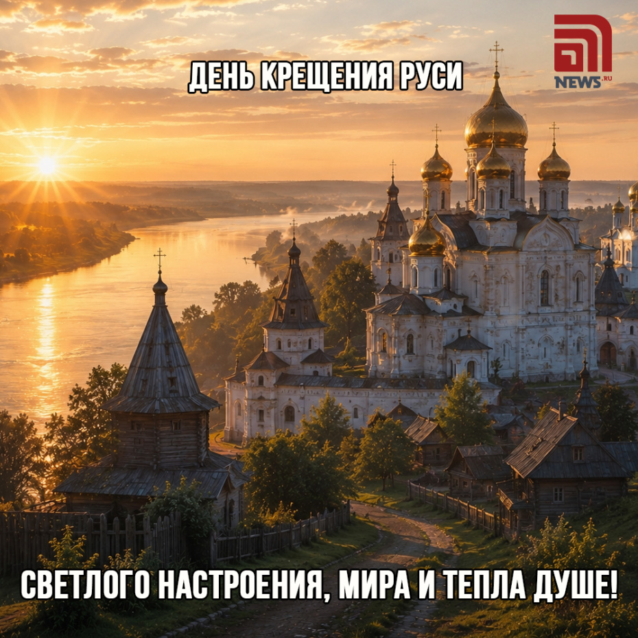 День Крещения Руси. Бесплатные открытки для смартфона