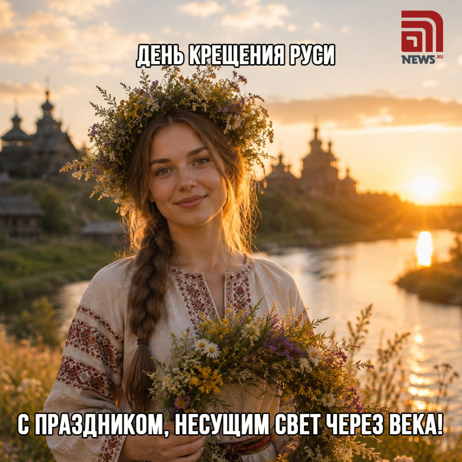 Отправьте в МАКСе открытку на День Крещения Руси бесплатно