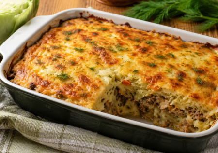 Пока сезон молодой капусты, готовлю «Капустянку» — сытная, очень вкусная запеканка из простых продуктов