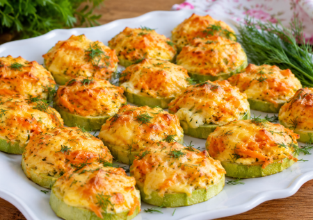 Кабачки не жарю: готовлю с сырной шапочкой и добавляю вареное яйцо — съедаются быстрее мяса