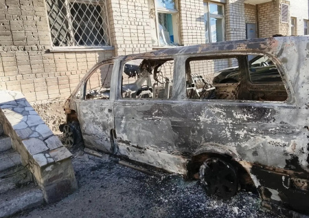 Энергодар столкнулся с массированным артиллерийским ударом ВСУ
