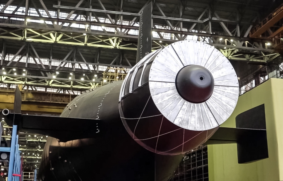 Атомная подводная лодка «Хабаровск», спроектированная как носитель ядерного подводного комплекса «Посейдон»