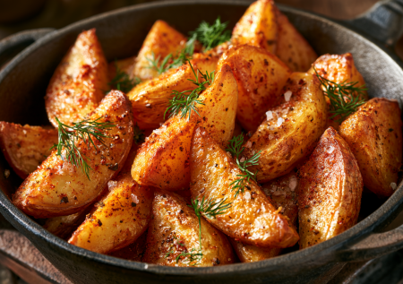 Вкус картошки по-деревенски — это хруст корочки, пряный аромат и нежная мякоть. Вот, как получить все это без костра