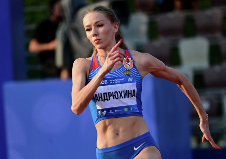 «Смогла словить кураж»: легкоатлетка Андрюхина о победе на чемпионате РФ