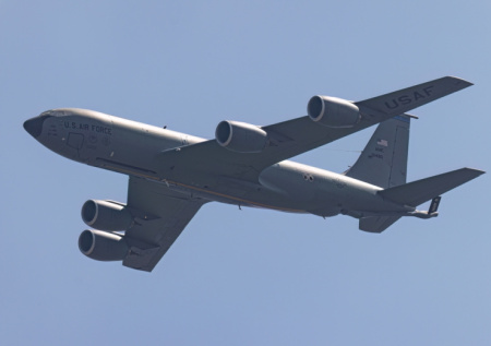 Самолет ВВС США после аварийного сигнала снова заметили в небе