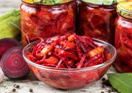 Как созрела свекла, делаю закатку «Бордо» с кабачками — вкус просто отменный