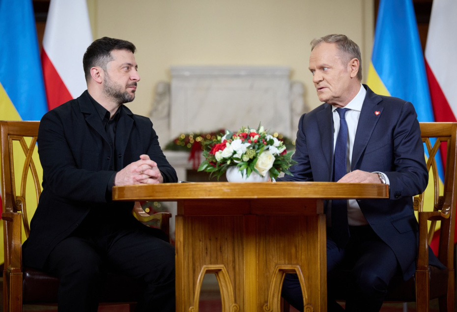 Владимир Зеленский и Дональд Туск