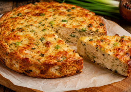 Смешал за 5 минут и в духовку: куриный пирог-запеканка — вкуснота обалденная и подходит для похудения