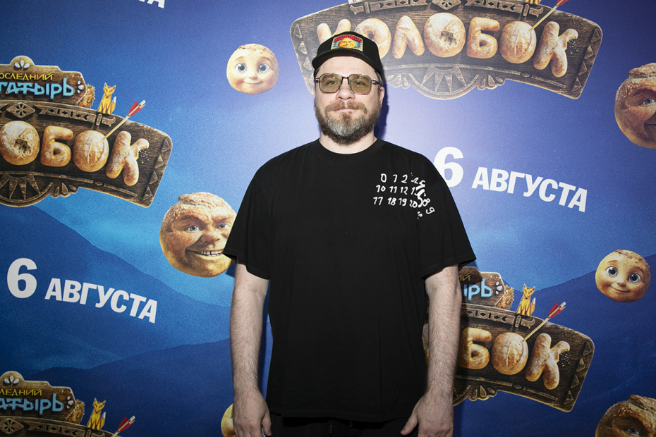 Актер Гарик Харламов на премьере фильма «Последний богатырь. Колобок» режиссера Антона Маслова в кинотеатре «КАРО 11 Октябрь» в Москве