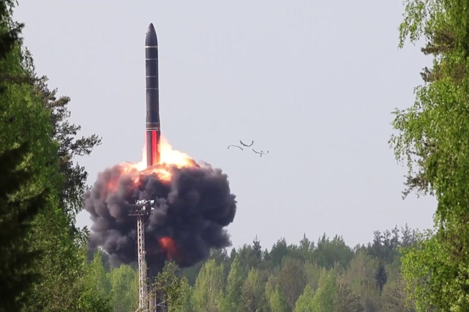 Работа расчета и пуск ПГРК «Ярс»
