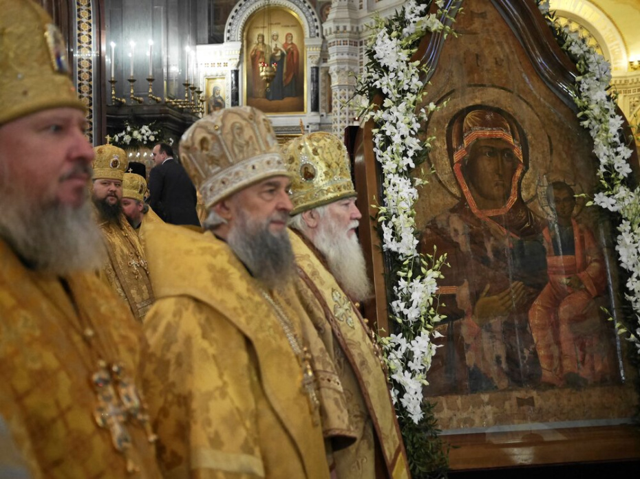 Смоленская икона Божьей Матери «Одигитрия»
