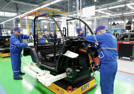 Калининградский «Автотор» показал новый электросамосвал Ambertruck