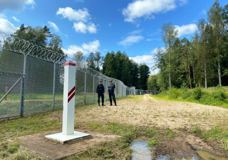 Латвийские пограничники обнаружили «сюрприз» на границе с Белоруссией
