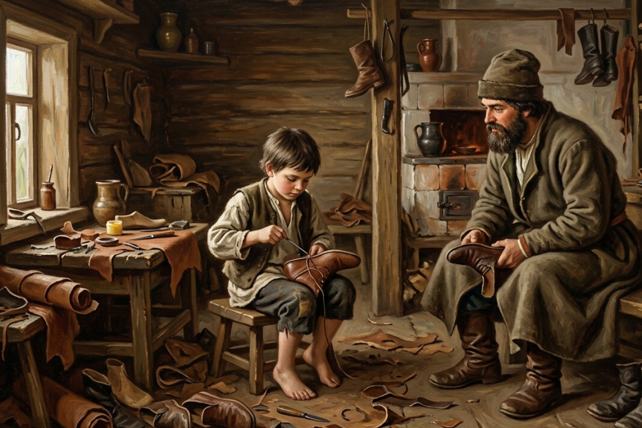 Детство и начало подвига юродства Василия Блаженного