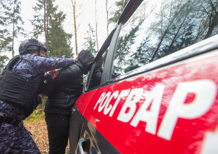 Трое иностранцев бросились в реку при попытке скрыться от Росгвардии