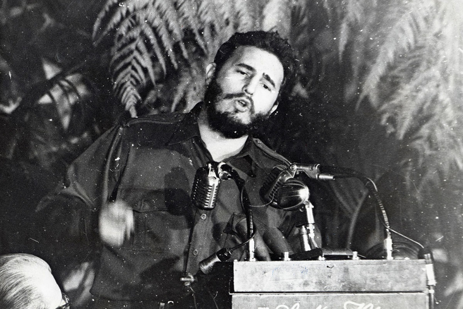 Кубинский революционный лидер Фидель Кастро, 1959 год