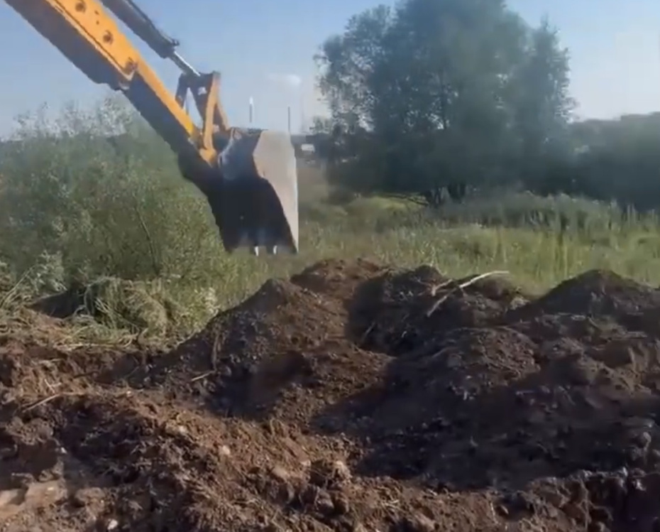 Поиски останков у озера Светлое в Воскресенске