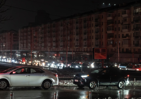 Жители Одессы перекрыли дорогу в знак протеста