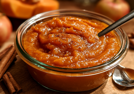 Из тыквы и яблок готовлю не повидло, а вкусный крем: нежный, как урбеч, и сладкий, как варенье