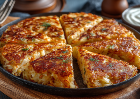 Полкочана капусты, горсть лука и 2 яйца — жарю лепёшки за 7 минут: вкусные до невозможности, просят ещё