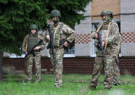 Минобороны раскрыло число российских военных в полках резерва
