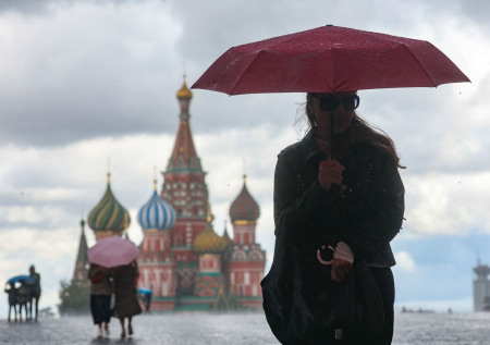 Сильные ливни, грозы и жара до +27: погода в Москве на следующей неделе