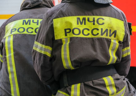 Пожар вспыхнул в бывшем здании Мосстата