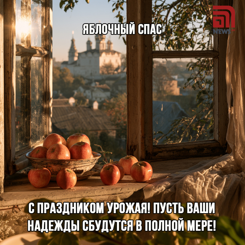Поздравление с Яблочным Спасом 19 августа