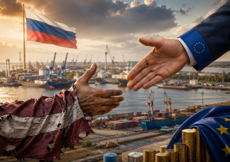 Латвия совсем обнищала после разрыва с Россией: клянчит €7 млрд у Брюсселя