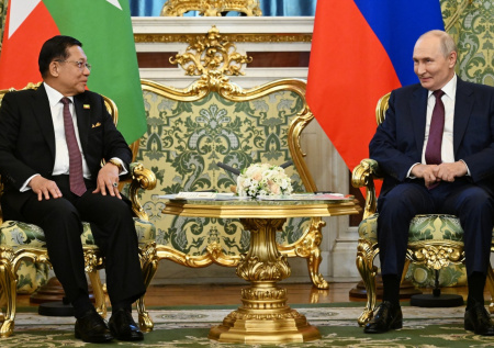 Путин оценил отношения России и Мьянмы
