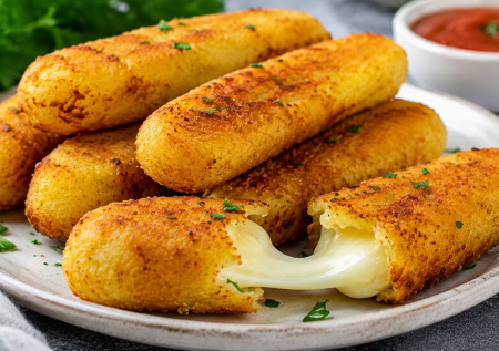 Вместо драников и вкуснее картошки фри: заворачиваю сыр в картофельное тесто и получаю хрустящий шедевр за 15 минут