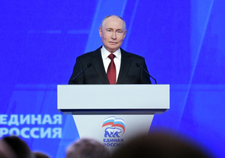 Путин отметил стремительное развитие России вопреки трудностям