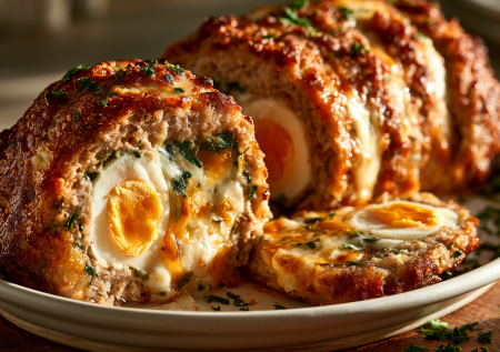 Надоели котлеты? Заворачиваю фарш с начинкой в рулет — вкус такой, что ни кусочка не останется
