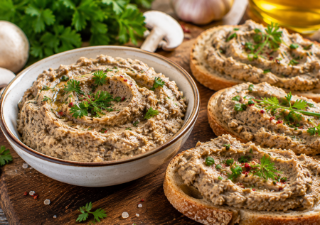 Все думают, этот паштет из мяса: сытный, очень вкусный и простой