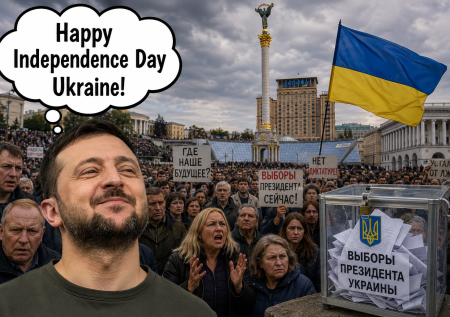 «Страна продана, позор!»: украинцы потребовали импичмента Зеленского в День независимости