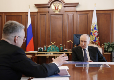 Путин встретился с главой Ставропольского края Владимировым
