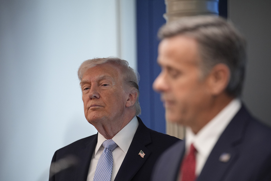 Дональд Трамп и Джон Рэтклифф