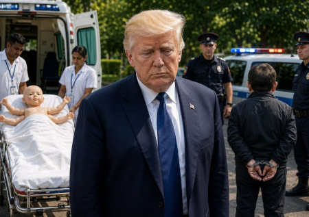Младенец-мутант, удавка для Трампа, карлик-насильник из УФМС: что дальше