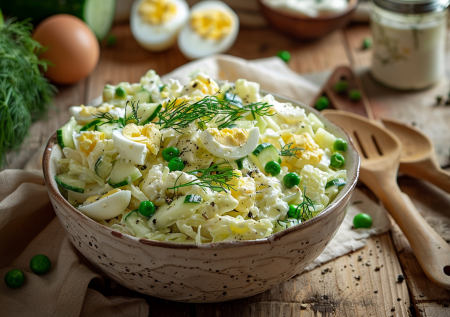 Всей семьей подсели на салат «Хрумка» с капустой: себестоимость — копейки, а вкус — фантастика