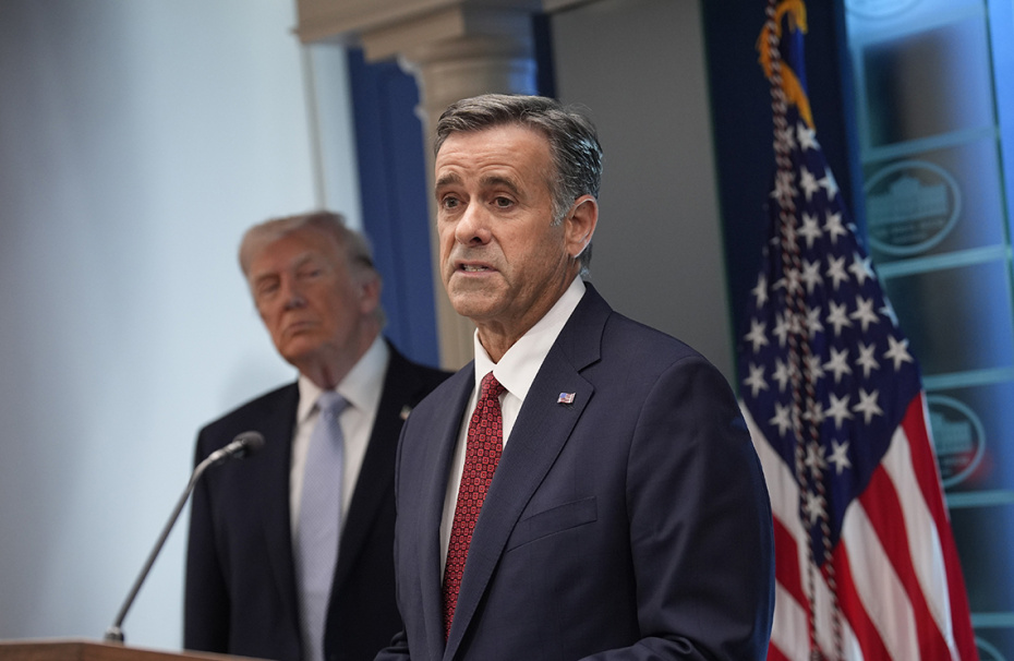 Дональд Трамп и Джон Рэтклифф