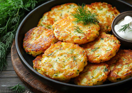 Сезон кабачков закрываю кружочками в кляре с чесночком — сочные, хрустящие, и мяса не надо