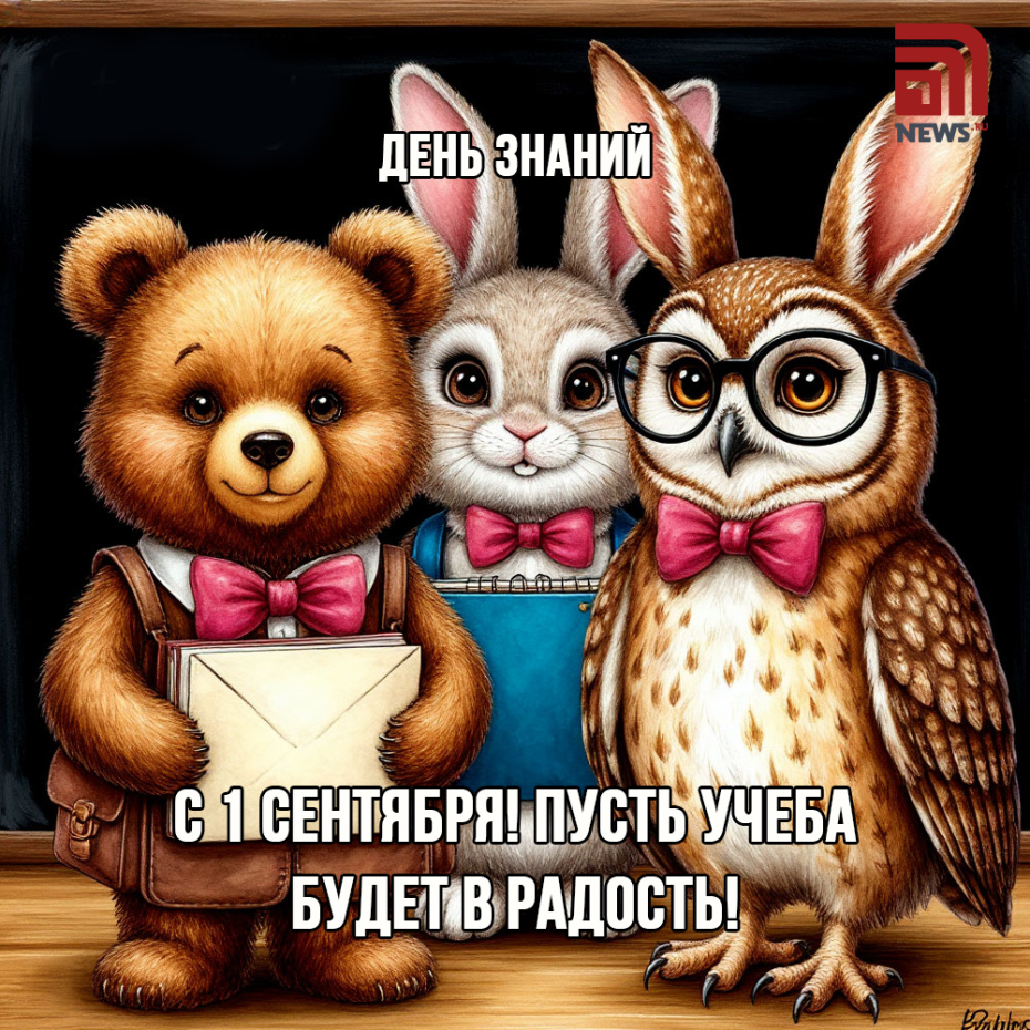 Открытки на 1 Сентября: поздравления с праздником для взрослых и детей