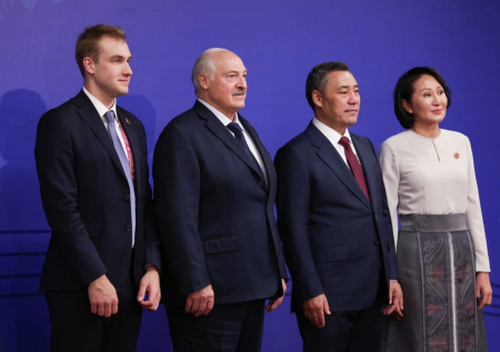 Лукашенко вышел в свет вместе с сыном
