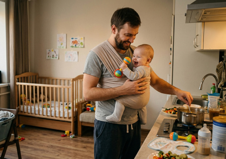 Как мужчине уйти в декрет и сохранить работу: когда это выгодно