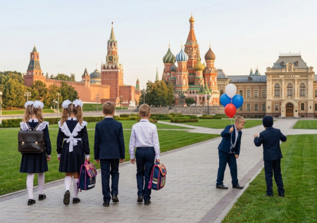 Собчак с Виторганом, Плющенко, Бородина: как звезды проводили детей в школу