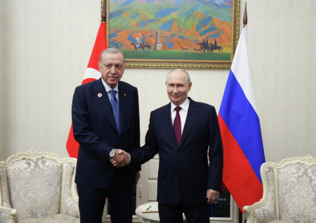 Путин и Эрдоган общались полтора часа вместо запланированных 30 минут