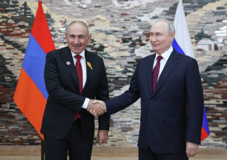 Путин признал законность желания Армении вступить в ЕС
