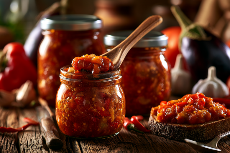 Рецепт № 1: классическая баклажанная икра с обжаренными овощами