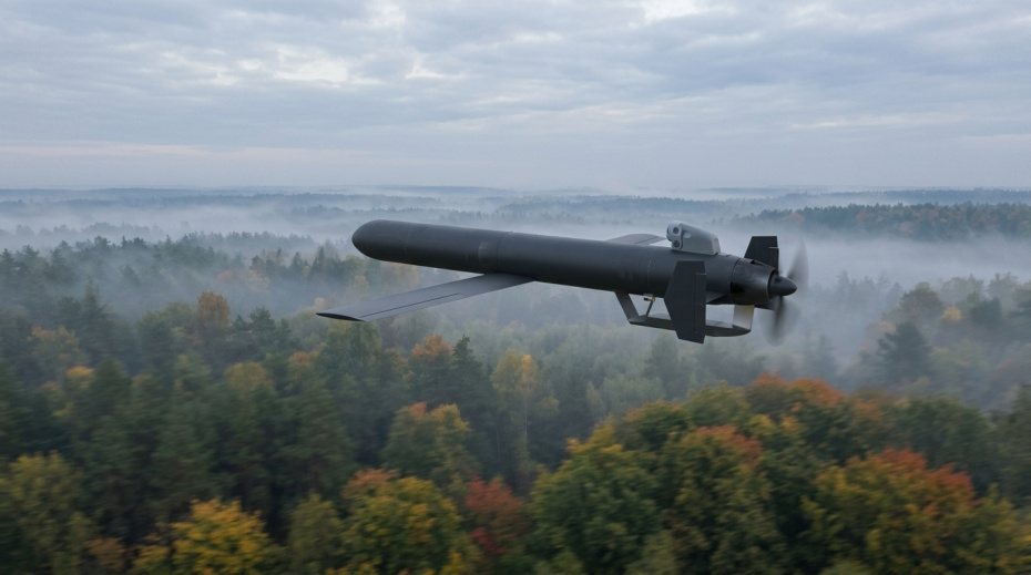 БПЛА «Герань-5» в представлении ИИ